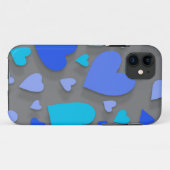 Decoratief papier hart 4 Case-Mate iPhone case (Achterkant (horizontaal))