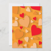 Decoratief papier hart 7 kaart (Voorkant)