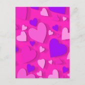 Decoratief papier hart 8 briefkaart (Voorkant)