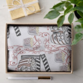 Decoratief papier popcorn (Geschenk)