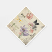 Decoratief papier voor ontbindingspapier servet (Hoek)