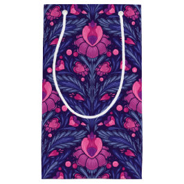 Decoratief patroon met harten klein cadeauzakje