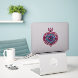 Decoratief Pomegranaat Sticker
