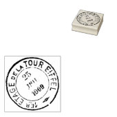 Decoratief  postmerk 	rubberstempel (Gestempeld)