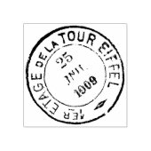 Decoratief  postmerk 	rubberstempel (Afrduk)