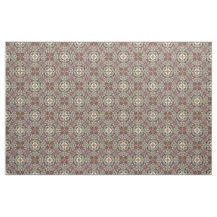 Decoratief  Retro Chic Nouveau Deco Patroon Stof