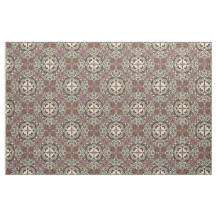 Decoratief Retro Chic Nouveau Deco Patroon Stof
