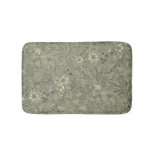 decoratief rustiek botanisch patroon badmat