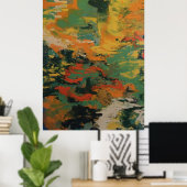 Decoratief schilderij poster (Thuiskantoor)