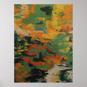 Decoratief schilderij poster