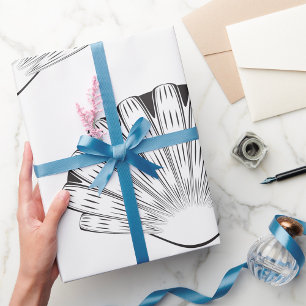 Decoratief Seashell Cadeaupapier