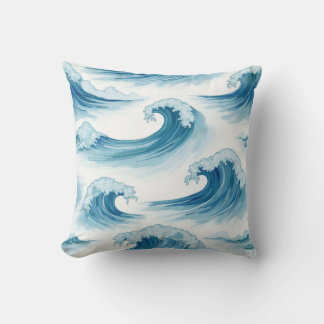 Decoratief Sierkussen met wave ver