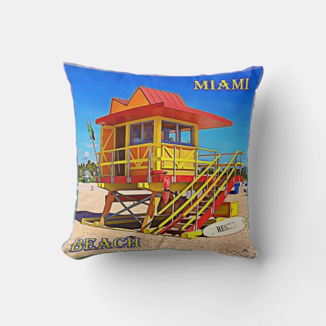 Decoratief Sierkussen Miami Beach Frenzy 5B (Voorkant)