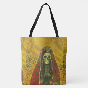 Decoratief Skeleton Halloween Canvas tas