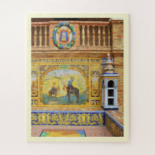 Decoratief Spaans gebouw Legpuzzel