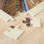 Decoratief Spaans gebouw Legpuzzel (Zijkant)