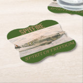 Decoratief Spitfire Onderzetter (Gekanteld)