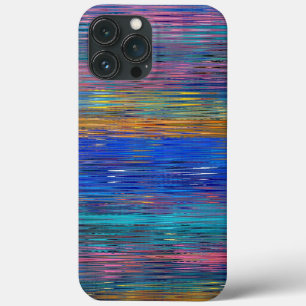 Decoratief Stripes-mozaïekpatroon iPhone 13 Pro Max Hoesje