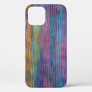 Decoratief stripesmozaïekpatroon #3 iPhone 12 pro hoesje
