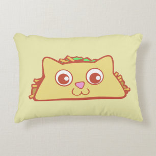 Decoratief Tacocat II-proefproject Accent Kussen
