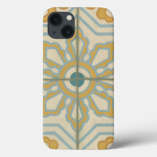 Decoratief Tile Patroon van de Oude Wereld iPhone 13 Hoesje