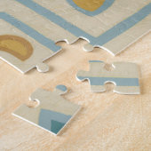 Decoratief Tile Patroon van de Oude Wereld Legpuzzel (Zijkant)