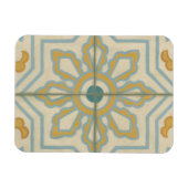 Decoratief Tile Patroon van de Oude Wereld Magneet (Horizontaal)