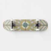 Decoratief Tile Patroon van de Oude Wereld Skateboard (Horizontaal)