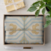 Decoratief Tile Patroon van de Oude Wereld Tissuepapier (Geschenk)