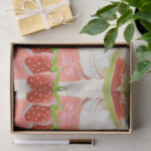 Decoratief tissuepapier aardbei daquirri (Geschenk)