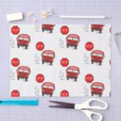 Decoratief tissuepapier Bus (Craft)