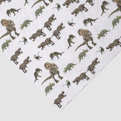 Decoratief tissuepapier Dinosaur (Detail)