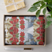 Decoratief tissuepapier met kerstsnowman (Geschenk)