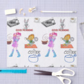 Decoratief tissuepapier ontbijt (Craft)