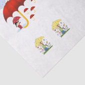 Decoratief tissuepapier Regen (Detail)