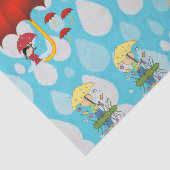 Decoratief tissuepapier Regen (Detail)