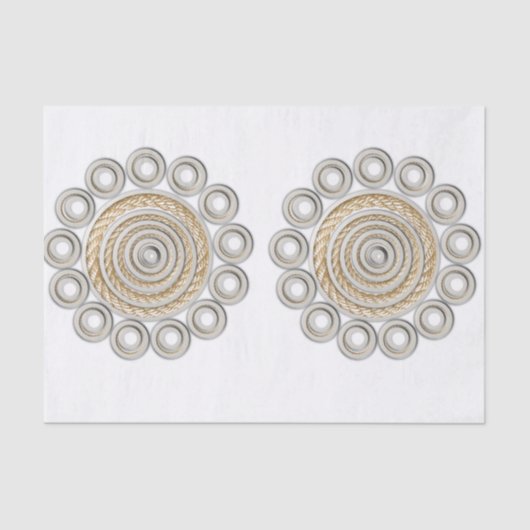 Decoratief tissuepapier Rope (Voorkant)