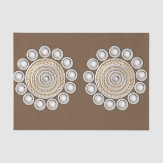 Decoratief tissuepapier Rope (Voorkant)