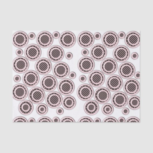 Decoratief tissuepapier Roze (Voorkant)