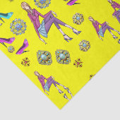 Decoratief tissuepapier tieners schoenen (Detail)