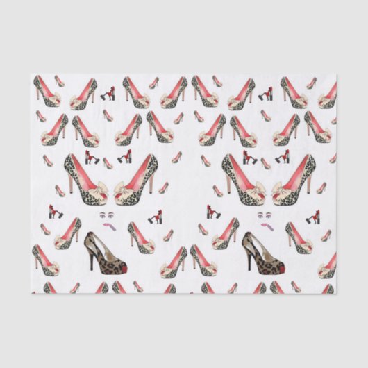 Decoratief tissuepapierschoenen tissuepapier (Voorkant)