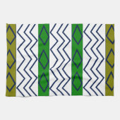 Decoratief Trendy Chevron Stripes Pattern Theedoek (Horizontaal)
