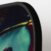 Decoratief vismozaïekkoi-ontwerp pickleball paddle (Links Detail)