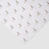 Decoratief weefselpapier Dog Walker Tissuepapier (Detail)