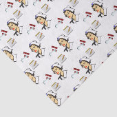 Decoratief weefselpapier zuster tissuepapier (Detail)