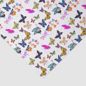 Decoratief weefselpapieren vlinders tissuepapier (Detail)