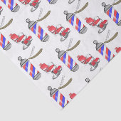 Decoratief weefselreet Barber Tissuepapier (Detail)