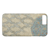 Decoratief zilver Bosbouw Case-Mate iPhone Case (Achterkant (Horizontaal))