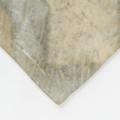 Decoratief zilver Bosbouw Fleece Deken (Hoek)