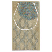 Decoratief zilver Bosbouw Klein Cadeauzakje (Achterkant)